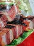 杨大爷柴火烟熏腊味四川风味特产咸肉五花川味腊肉1斤装500g 需烹饪食用 实拍图