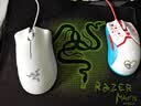 雷蛇（Razer）炼狱蝰蛇标准版有线鼠标 人体工学  电竞游戏 右手通用型 吃鸡/LOL/CS GO游戏鼠标 白色 实拍图