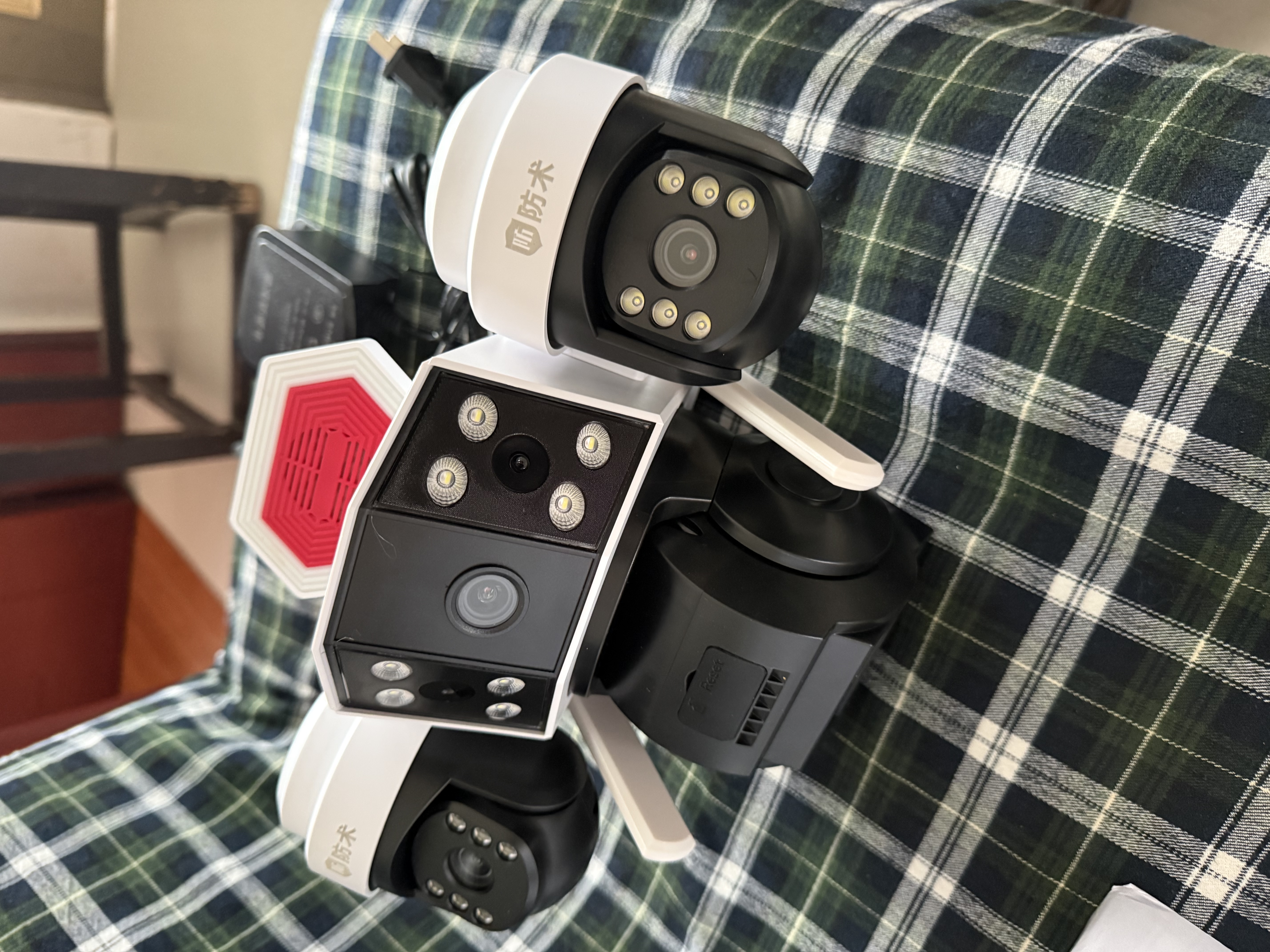 防术4g监控摄像头无需wifi终身免流量室户外监控器家用手机远程360度全景无死角带夜视不用网络农村 实拍图