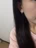 芯奢S999纯银针耳环女士高级养耳洞耳钉女素圈爱心耳圈耳扣2026新款 【999足银针】花卉耳环一对 实拍图
