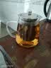 暮云泡茶壶加厚玻璃茶壶大容量办公室茶具养生高硼硅耐高温 750ml 实拍图