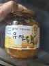 全南蜂蜜柚子茶1kg 韩国进口果酱中秋礼品送长辈润喉冲调泡水饮果茶 实拍图