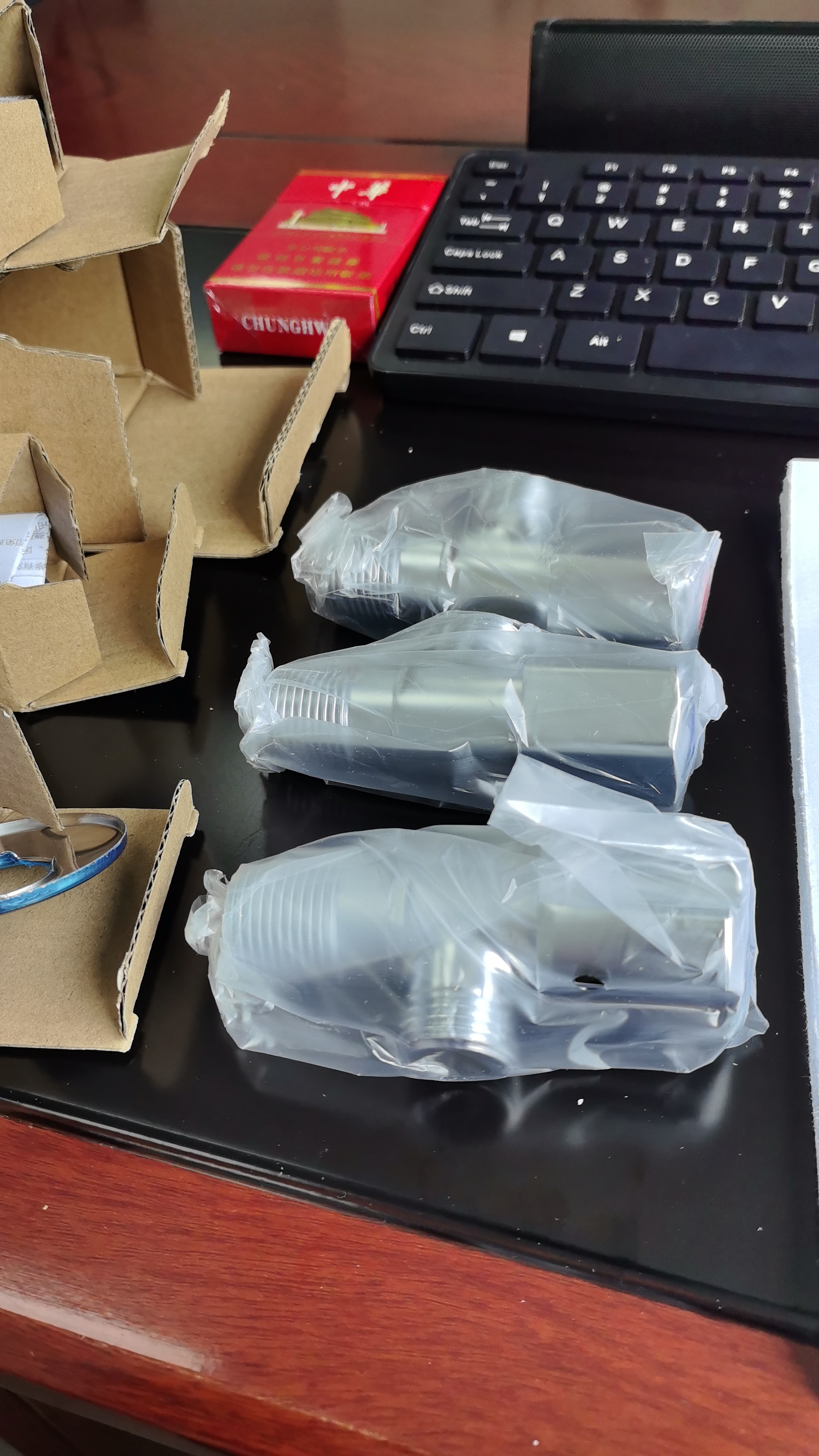 九牧（JOMOO）角阀加厚黄铜通用四分接口冷水开关三角阀单个X74188-988/1C-1 实拍图