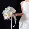 京东鲜花订婚领证结婚礼求婚登记手捧花绢花假花仿真花束拍照摄影永生花 实拍图