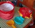 Hape(德国)宝宝大号加厚沙滩玩具挖沙玩水挖土便携折叠沙桶套装E4093 实拍图