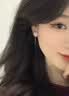 BJYLS999纯银针雪花耳钉女养耳洞流苏耳线足银针耳环2026轻奢高级耳饰 【999足银耳链】雪花耳线一对 实拍图