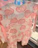 贝瑞加（Babyprints）宝宝连体衣2件装婴儿纯棉哈衣四季柔软内衣护肚长袖家居爬服 粉66 实拍图