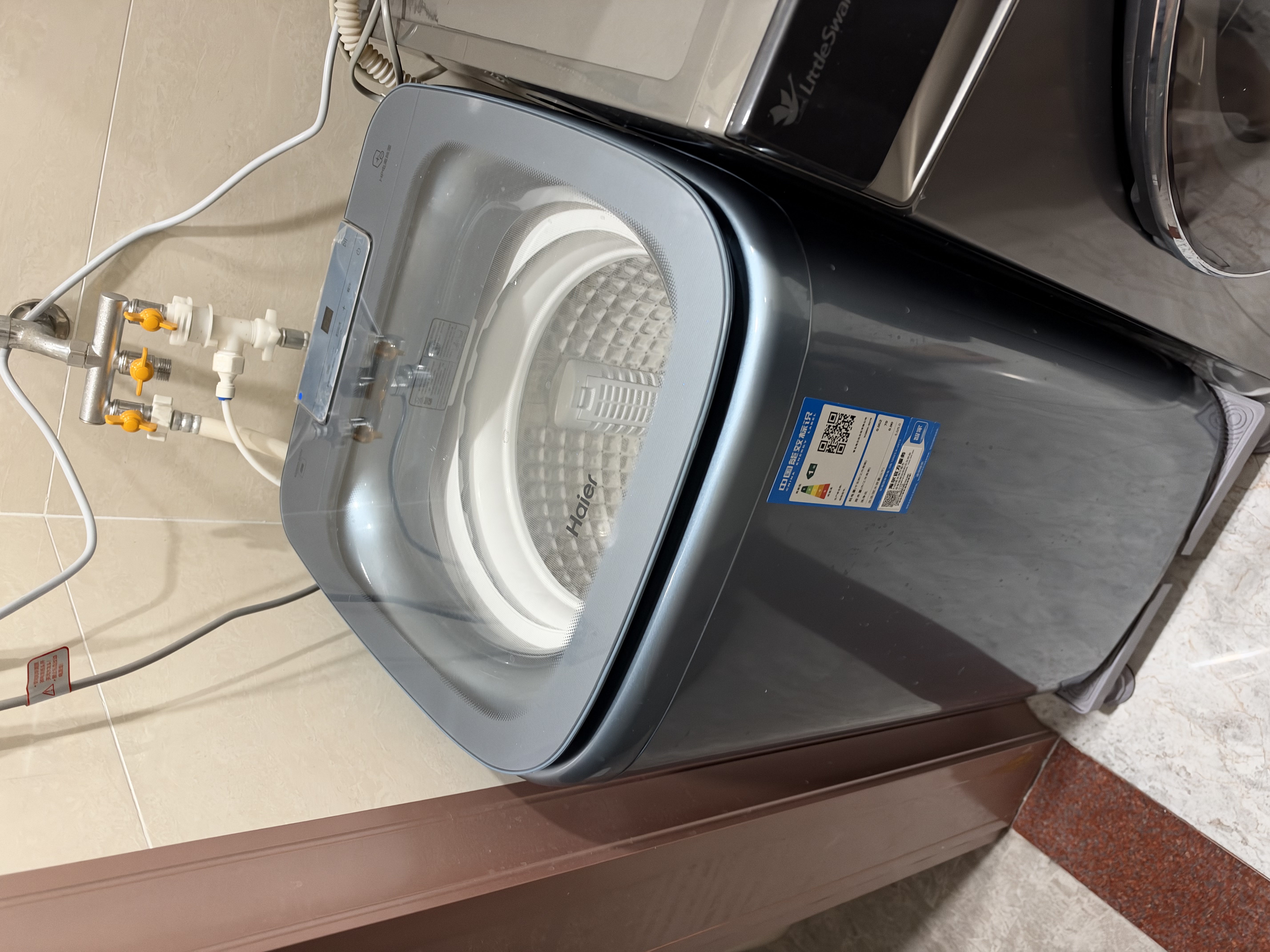 海尔（Haier）5公斤洗衣机波轮直驱变频全自动一级能效迷你洗衣机小型家用婴儿儿童洗衣机电离除菌羊毛洗神童 波轮5kg丨直驱变频丨HP电离除菌丨小神童B378 实拍图