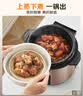 美的（Midea）高压锁鲜蒸电压力锅5L 智能预约多功能一体电饭煲家用4-6人开盖火锅煲汤双胆电饭锅MY-YL50Q3-451 实拍图
