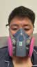 3M防尘口罩7502+2097电焊工防烟专用活性炭面罩防毒面具工业粉尘过滤棉  消防面具 实拍图