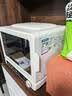 美的（Midea）小滋味2.0微烤炸一体机彩膜触控变频平板顶部烤管热风微波炉电烤箱空气炸一体2026新款F15 实拍图