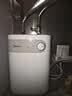 美的（Midea）【珐琅无缝内胆】5升储水式电热水器小厨宝家用洗碗洗菜安全1650W速热厨房台下热水宝F05-15A1(S) 实拍图