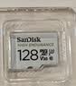 Sandisk闪迪128GB TF（MicroSD）4K内存卡 行车记录仪 监控摄像头专用 循环录制10,000小时 高耐用存储卡 实拍图