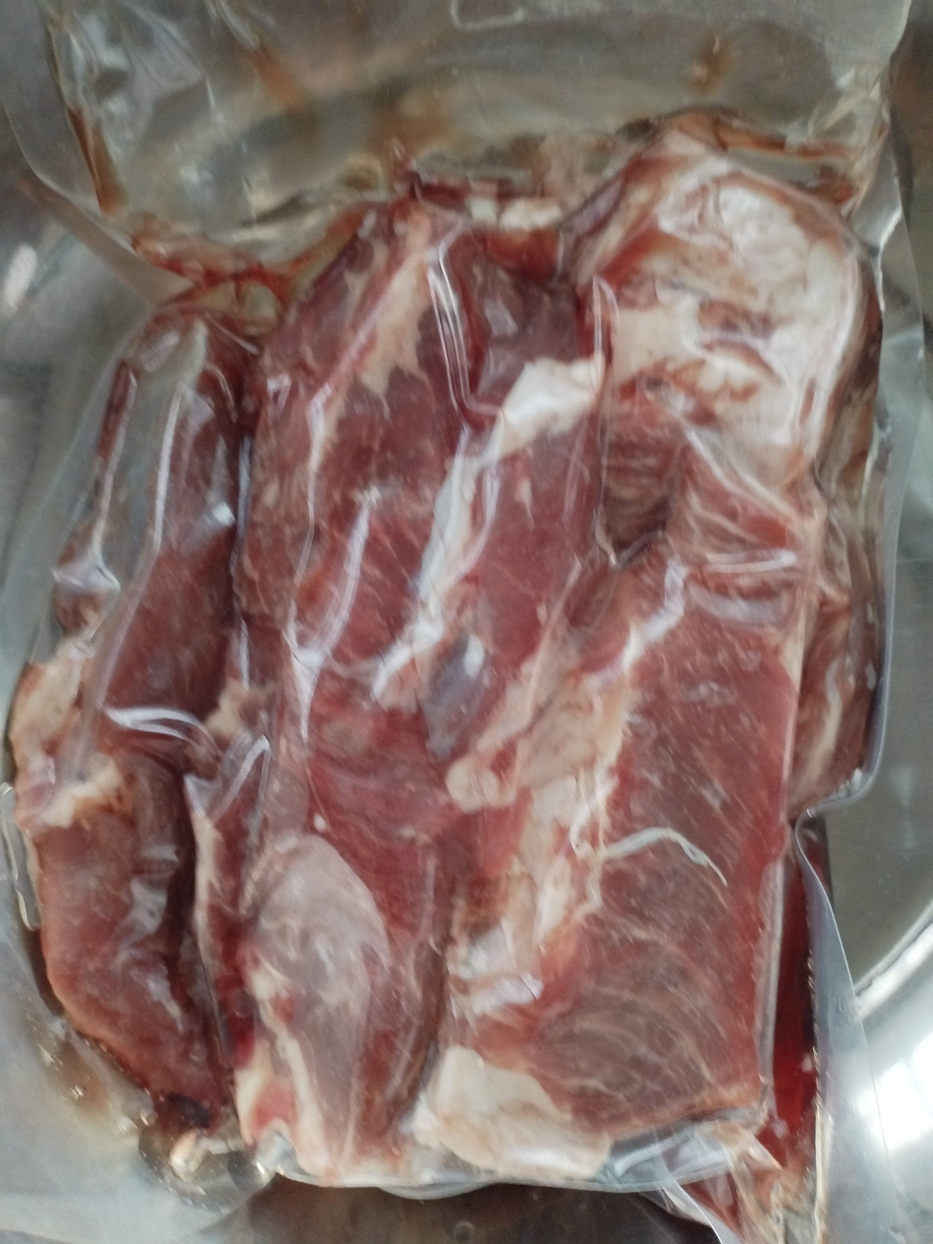 涝河桥供港 宁夏滩羊 去骨后腿肉净重2斤/袋 原切羊腿肉 烧烤火锅食材 实拍图
