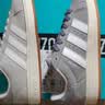 adidas 面包鞋 GRAND COURT BASE 00s休闲板鞋平底鞋男女阿迪达斯 浅灰/白色/树脂黄   42 实拍图