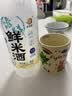 米婆婆臻鲜鲜米酒1L*2瓶4度酒酿甜米酒酒糟孝感特产糯米酒汁 实拍图