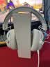 iKF V11 Max游戏耳机头戴式蓝牙四模无线有线2.4G听声辨位虚拟7.1环绕音电竞专用三角洲行动无畏契约 【 冰感耳罩+隐藏式保险舱】白蓝色 实拍图