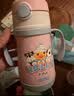 膳魔师（THERMOS）儿童水杯吸管保温保冷杯小黄鸭超轻316L不锈钢幼儿园宝宝学生TCKC 实拍图