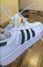 阿迪达斯（adidas）Superstar 2贝壳头三叶草经典女款运动板鞋JH9976白色 36.5 实拍图