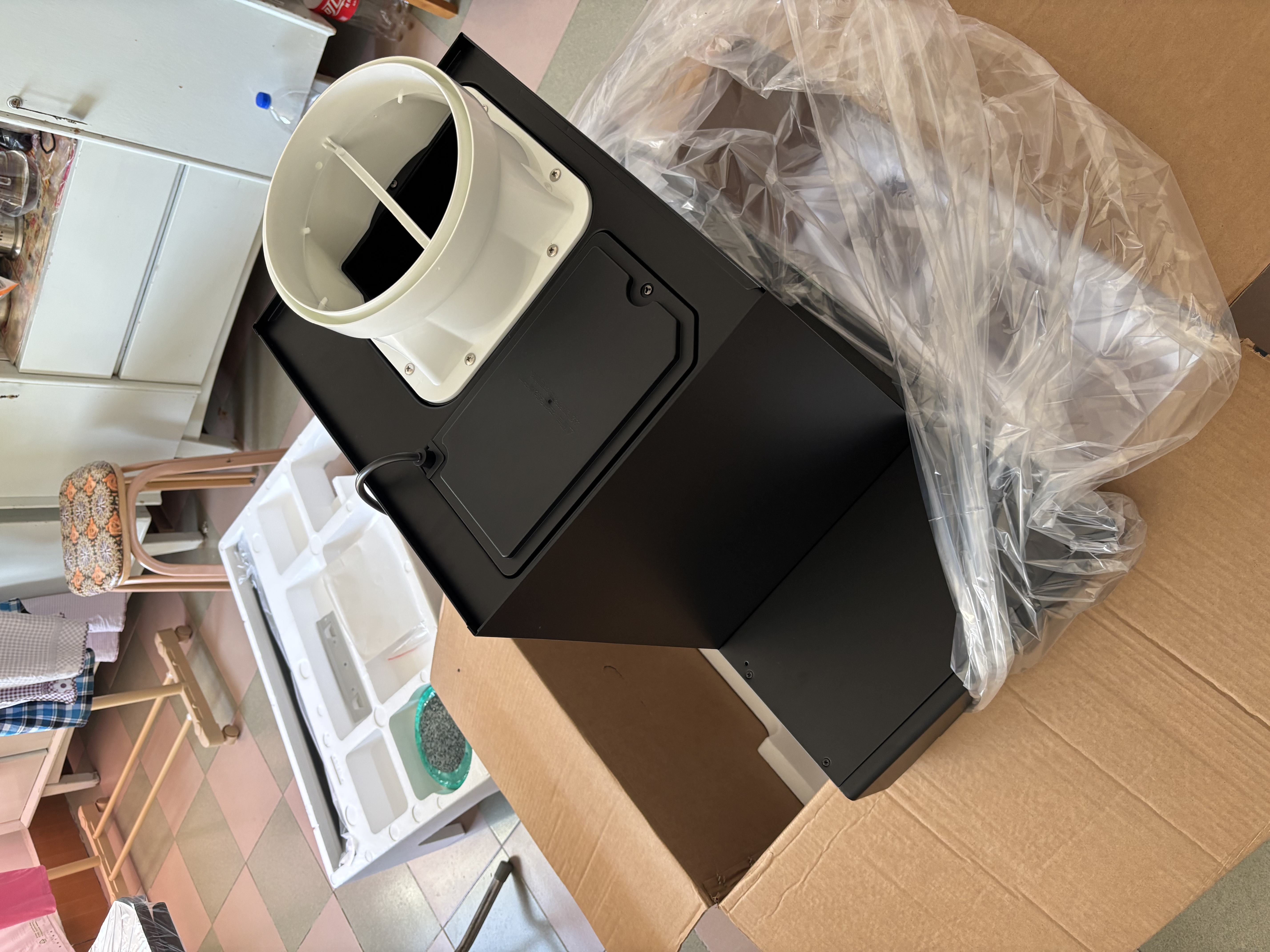 老板小钢炮L1mini小尺寸油烟机750mm可用顶侧一体上门安装静音家用26风量大吸力61A9S保价11.11 实拍图