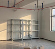 音飞INFORM仓储货架仓库超市多功能展示架钢制储物置物架轻型150*50*200cm白色主架四层可定制 实拍图