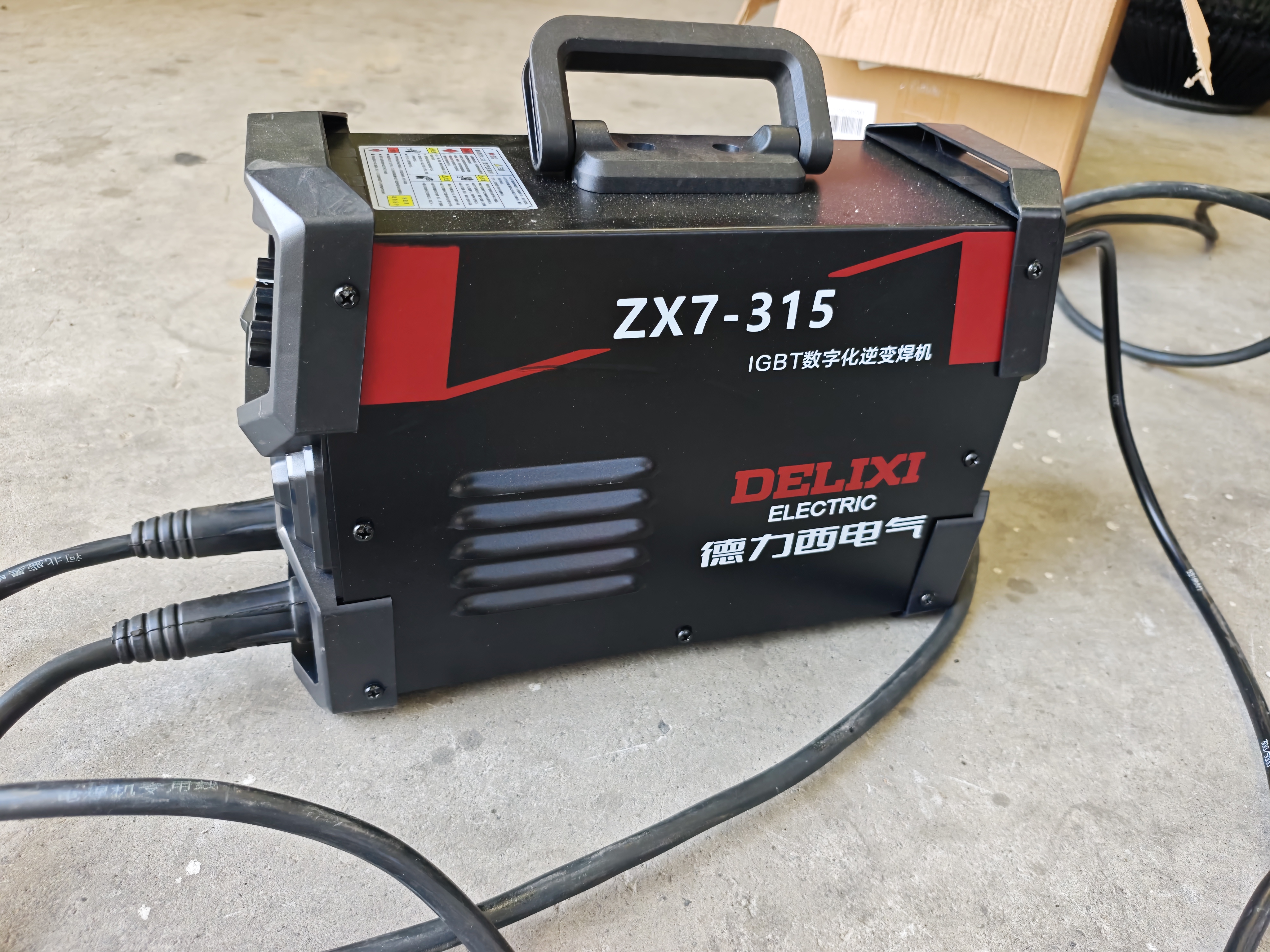 德力西电焊机220v 380v两用双电压焊机ZX7-315工业焊机 实拍图