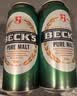 贝克（Beck's）啤酒【京东物流】 德啤风味  啤酒整箱 500ml*12 易拉罐 实拍图