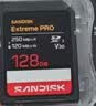 Sandisk闪迪128GB SD内存卡 4K V30 U3 C10 相机存储卡 读速230MB/s 写速120MB/s 高速连拍 微单/单反相机 实拍图