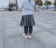 衣诺坊女童百褶裙演出服礼服英伦风短裙校园合唱服黑色西装校服园服六一 实拍图