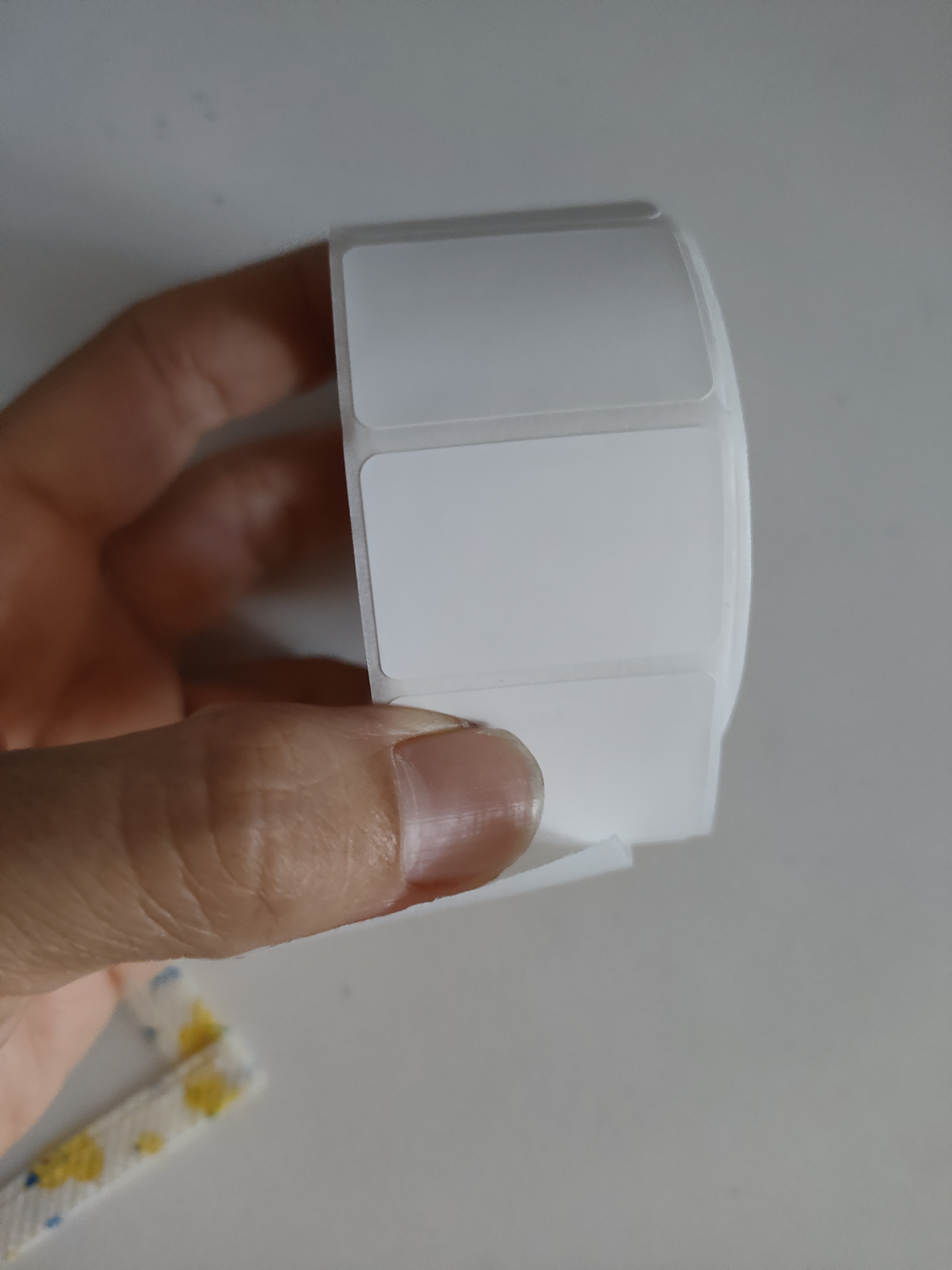 方泰（Fangtek）A型水洗唛布标打印带/无纺布水洗标/家纺服装洗水唛标签唛头领标洗涤标/尼龙洗标 优质布标 30mm*200m 实拍图