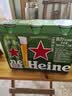 喜力经典500ml*3听 喜力啤酒Heineken尝鲜小酒婚宴用酒 实拍图