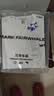 马克华菲（MARK FAIRWHALE）短袖男士夏季潮牌休闲短袖T恤男宽松重磅220g纯棉男装 白色 XL 实拍图