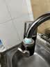 美的（Midea）净水器水龙头过滤器家用自来水滤水器直饮前置过滤器厨房卫生间通用除水垢除余氯双出水可清洗滤芯 一机三芯|黑色【两年免换芯】 实拍图