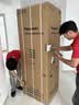 松下（Panasonic）Xtra300升家用小型冰箱三开门超薄自动制冰一级能效风冷无霜NR-XC30GEB-W【国家补贴】 实拍图