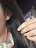 戚小米s999足银耳钉女养耳洞耳骨钉纯银耳环睡觉免摘防掉2026新款耳饰 999足银4mm耳钉一对【养耳防掉】 实拍图