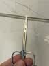 尖工（JIANGONG）不锈钢鼻毛修剪器手动圆头小剪刀鼻毛剪刀男士专用（加厚款） 实拍图