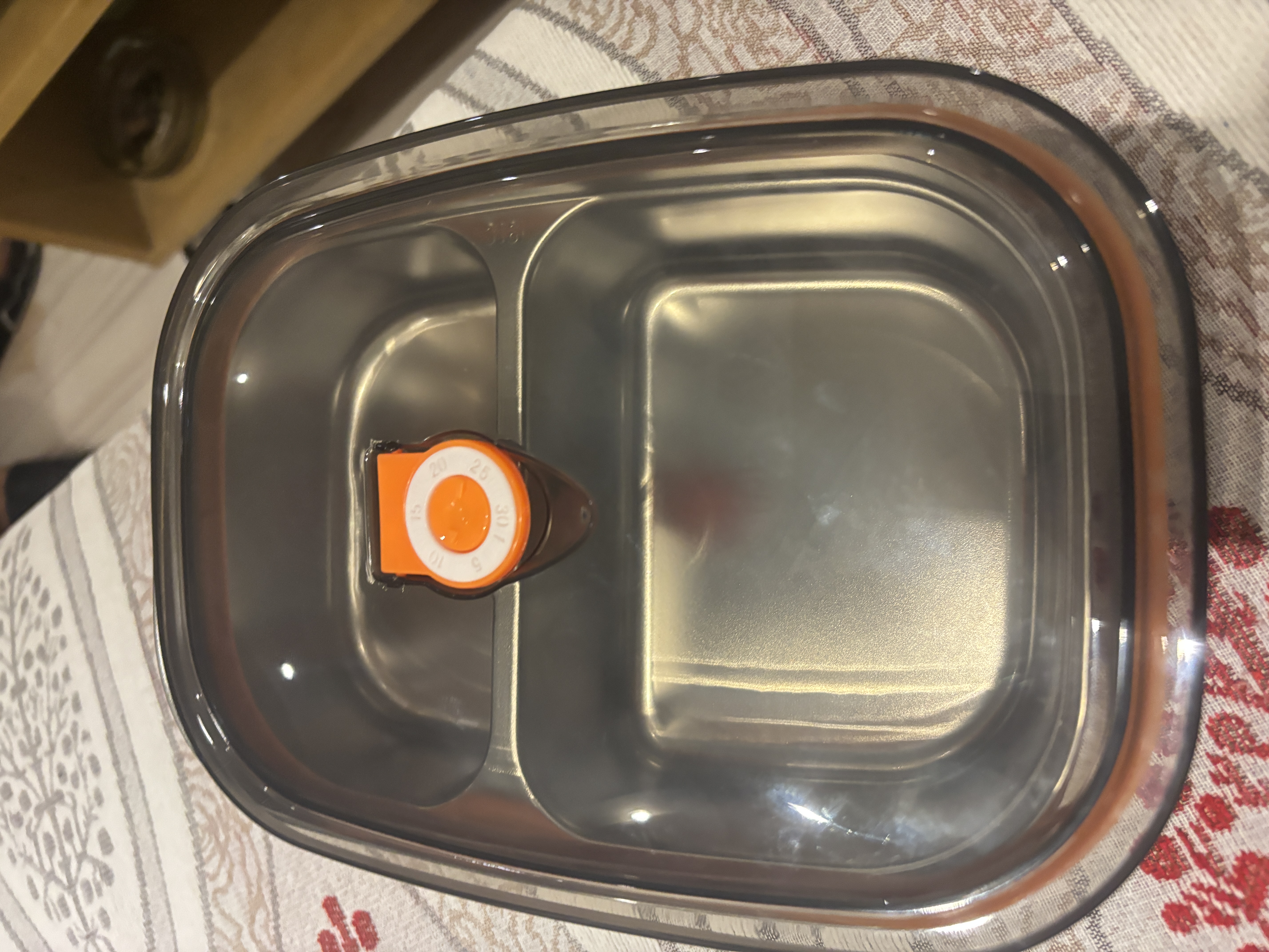 licheers不锈钢饭盒316食品级可微波炉加热上班族带饭保温饭盒分格便盒 实拍图