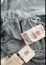 洁丽雅（Grace）7A抗菌床笠学生宿舍隔脏全包床罩床垫保护套0.9m床 朴实蓝 实拍图