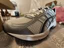 亚瑟士ASICS网面跑鞋百搭男鞋缓震运动鞋透气跑步鞋 GEL-CONTEND 4 白色/银色 45 实拍图
