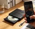 联想（Lenovo）8倍速 USB外置光驱刻录机 DVD光驱外置 CD移动光驱 笔记本电脑台式机便携免驱外接光驱 GP70Pro 实拍图