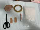 得力（deli）强力无痕双面布基胶带加厚网格双面胶 10mm*10m  地毯固定婚庆春联粘贴 墙面隐形粘接 1卷 JL350 实拍图