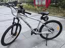 京东京造 XC350山地自行车铝合金禧玛诺21速油压碟刹成年人学生17寸时空银 实拍图