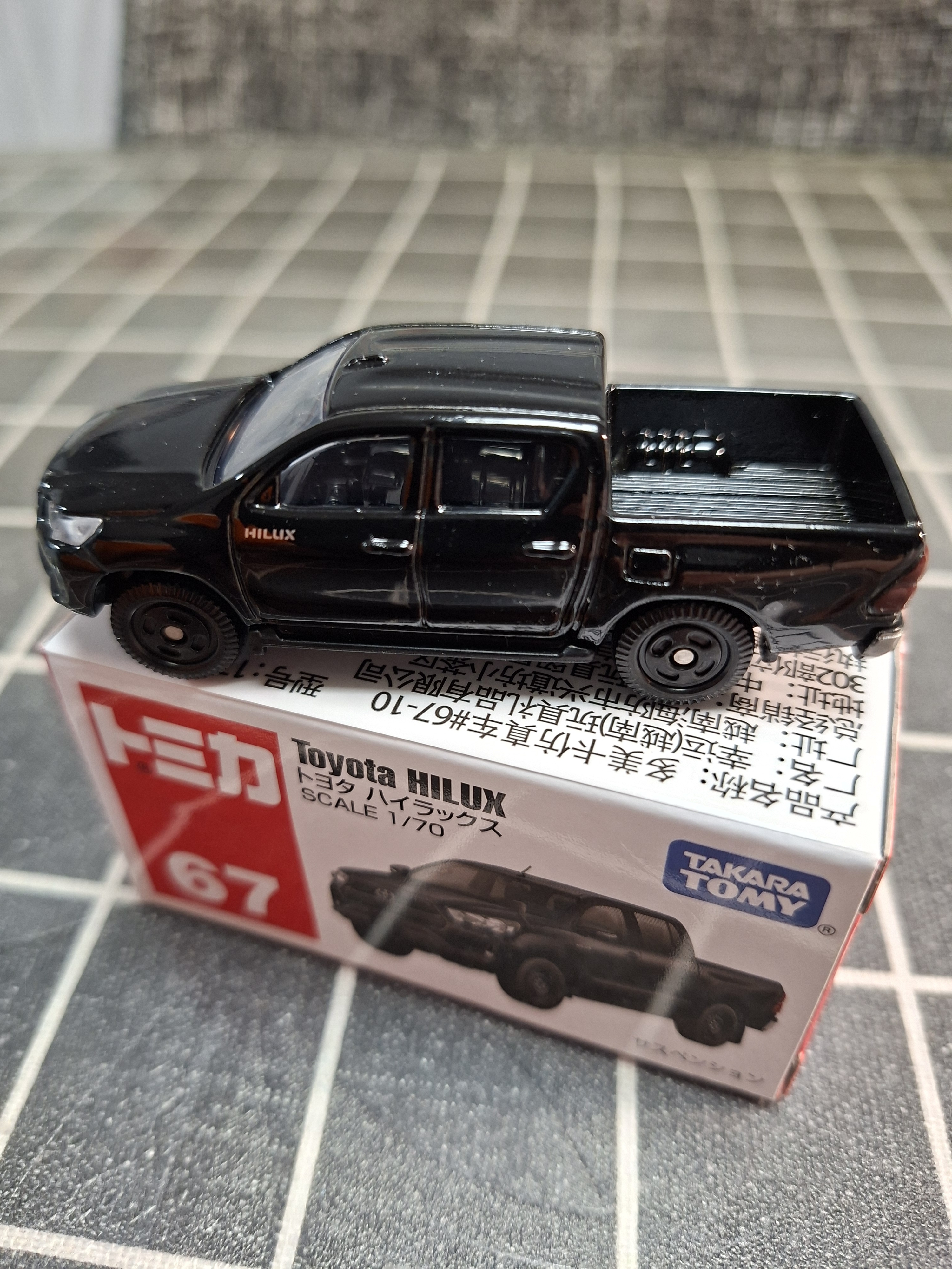 多美卡TOMY合金小汽车模型儿童玩具红白盒67号海拉克斯皮卡175605 实拍图