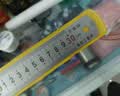 天顺（tianshun）不锈钢直尺30厘米加厚不锈钢毫米级精刻高精度木工专用绘图制图工程测量钢板尺 实拍图