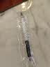 uni三菱【热门商品】 uni-ball UMN-138S按动黑色中性笔0.38mm黑笔签字笔学生专用水性笔黑波点杆 1支 实拍图