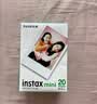 INSTAX富士instax立拍立得 mini相纸 白边双包20张+香蕴花影边框贴 实拍图