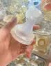 贝亲（Pigeon）自然实感第3代启衔奶嘴 宽口径奶嘴 S号-1只装  1个月以上 BA130 实拍图