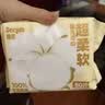 德佑100%新疆棉源柔巾80抽*10包干湿两用婴幼儿棉柔洁面纸巾擦洗脸巾 实拍图