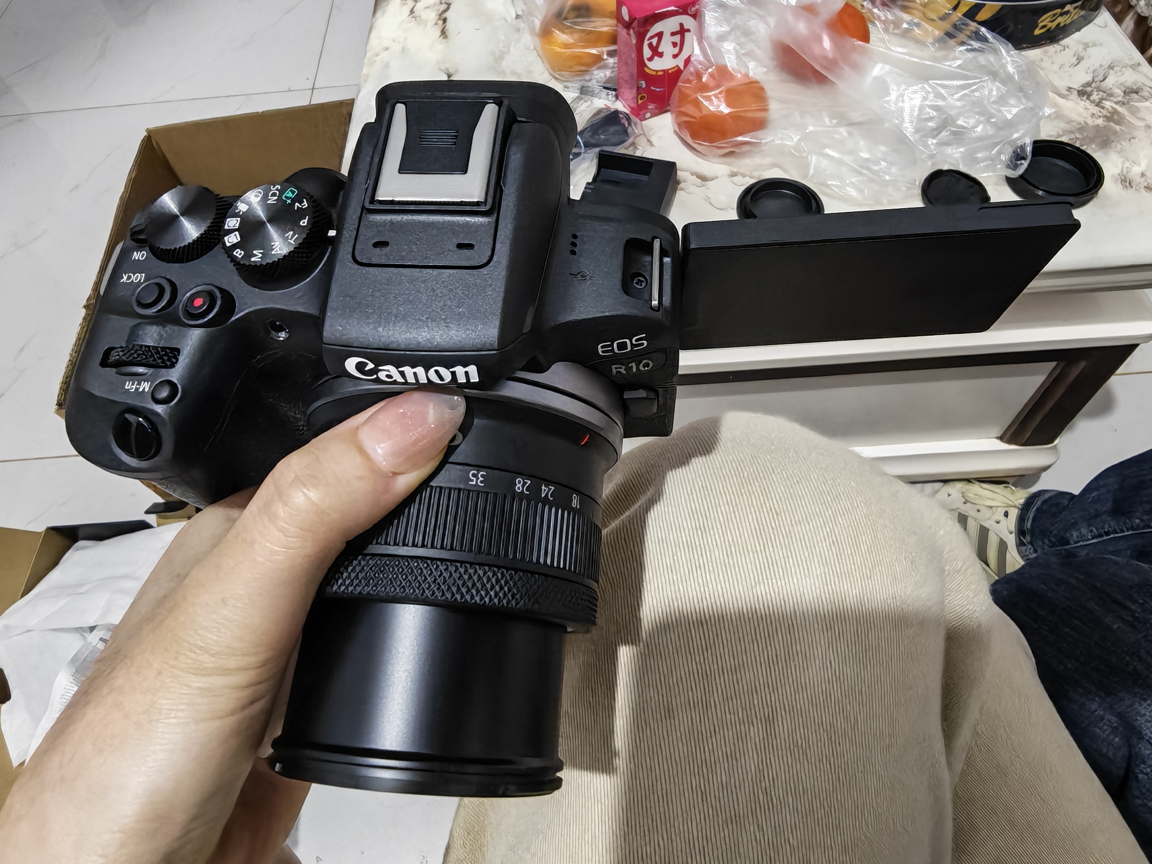 佳能（Canon）佳能R10 入门级微单相机 eos r10半画幅无反 Vlog拍摄 4K高清视频 学生旅行家用 拍摄必备套装 实拍图