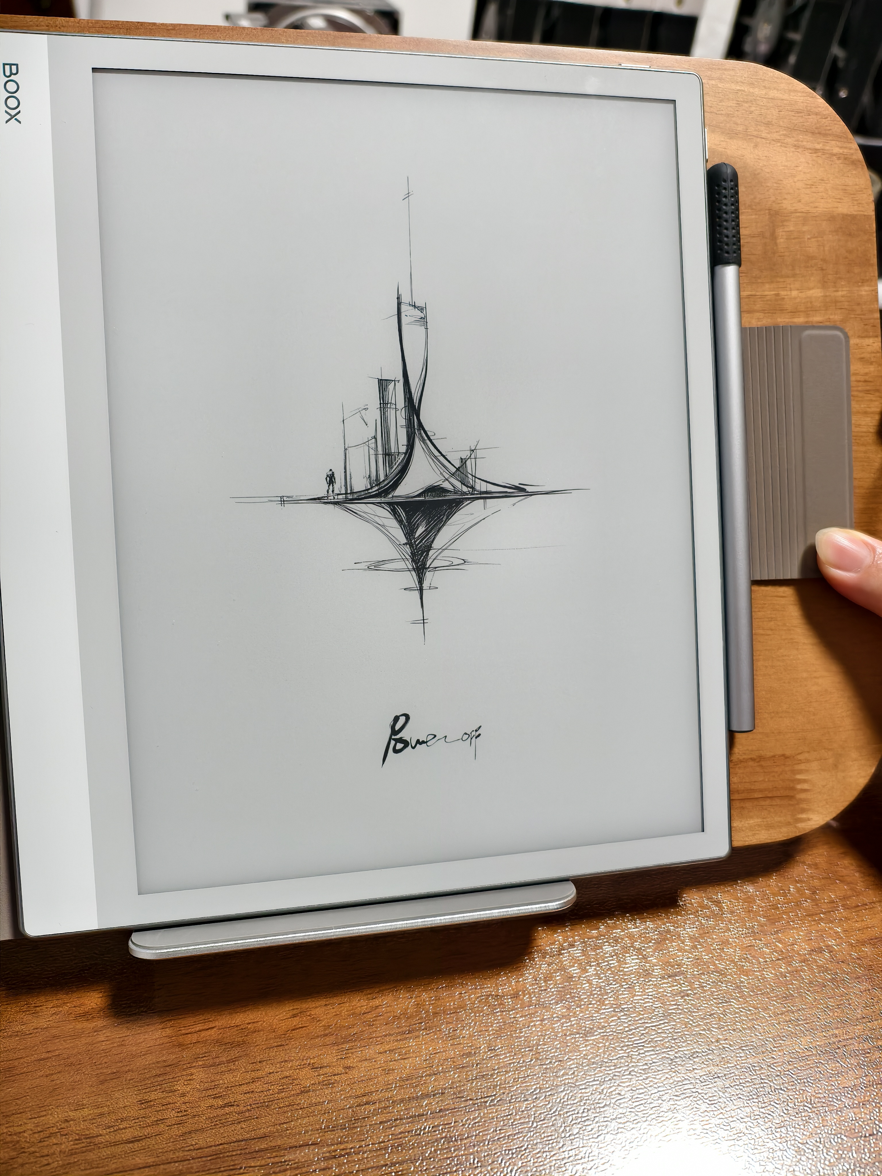 BOOX文石NoteX6 10.3英寸电子书阅读器墨水屏电纸书笔记本 智能办公本平板电子纸AI手写大屏学习读写本 实拍图